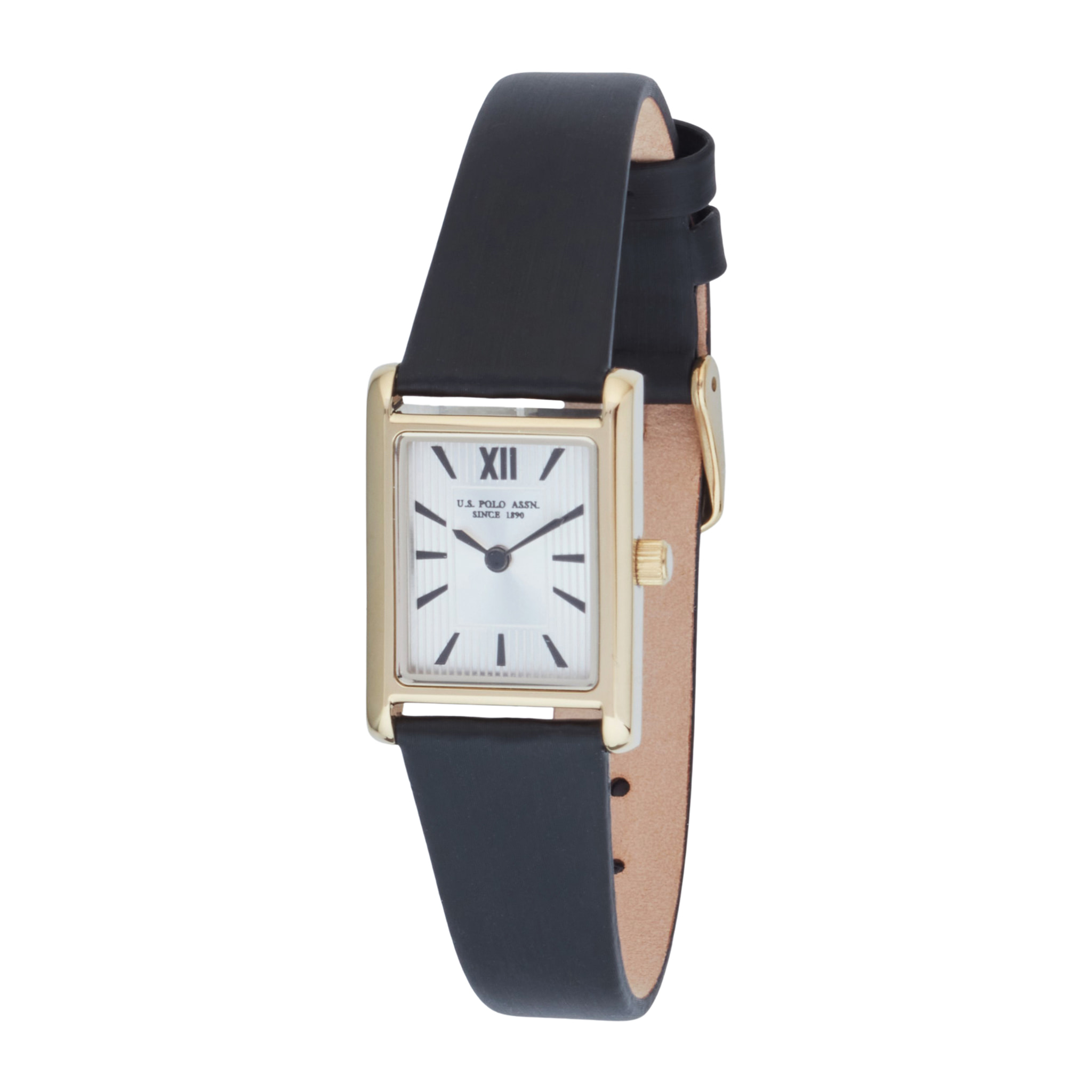Orologio U.S. Polo Assn. in satin nero