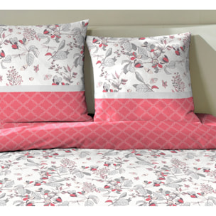 Parure housse de couette 3pcs 100% 100% coton 51 fils_chorai