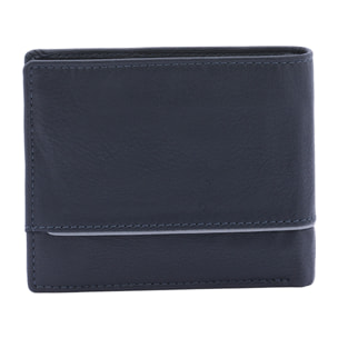 Portafoglio  da uomo In Vera pelle Made in Italy 12x10x3 cm