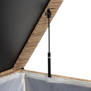 Coffre de rangement "Bayana" savana 600L en acier traité époxy