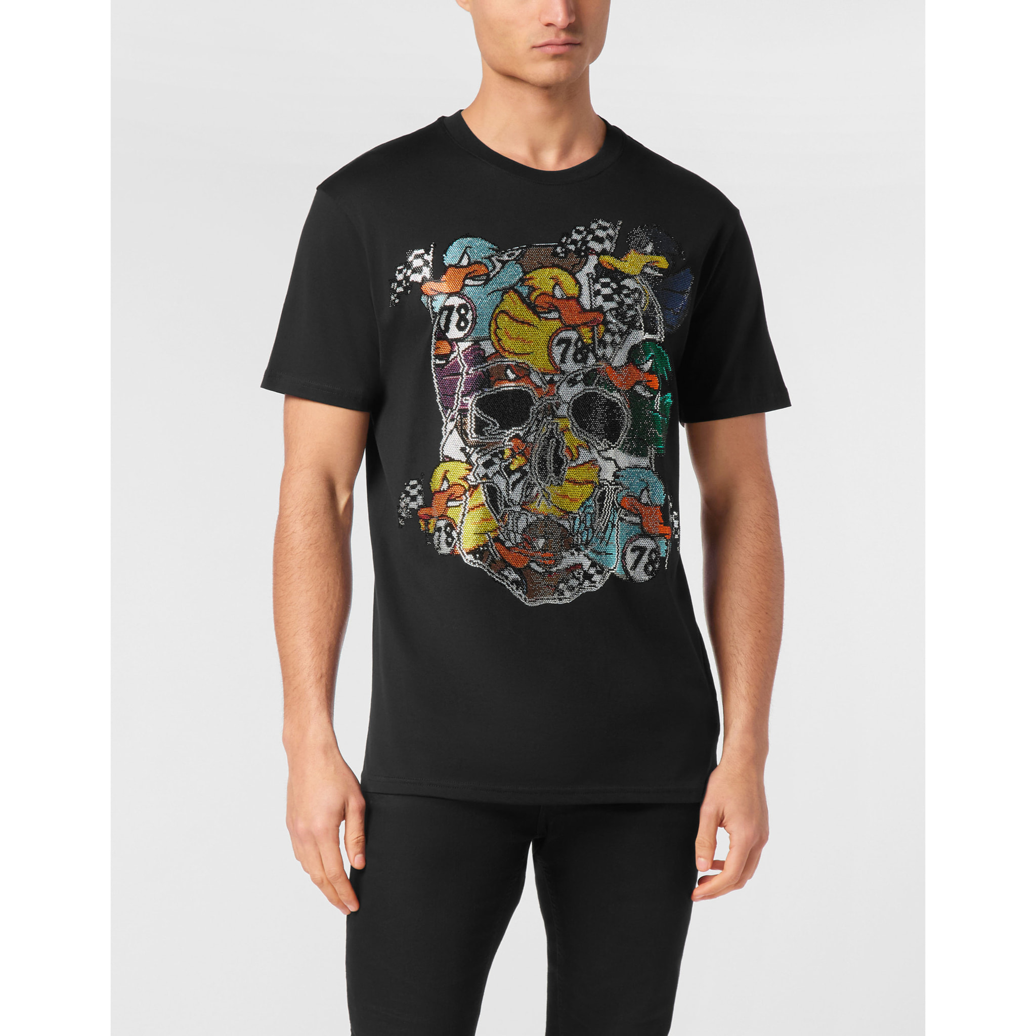 PHILIPP PLEIN Camiseta Cuello Redondo DUCK