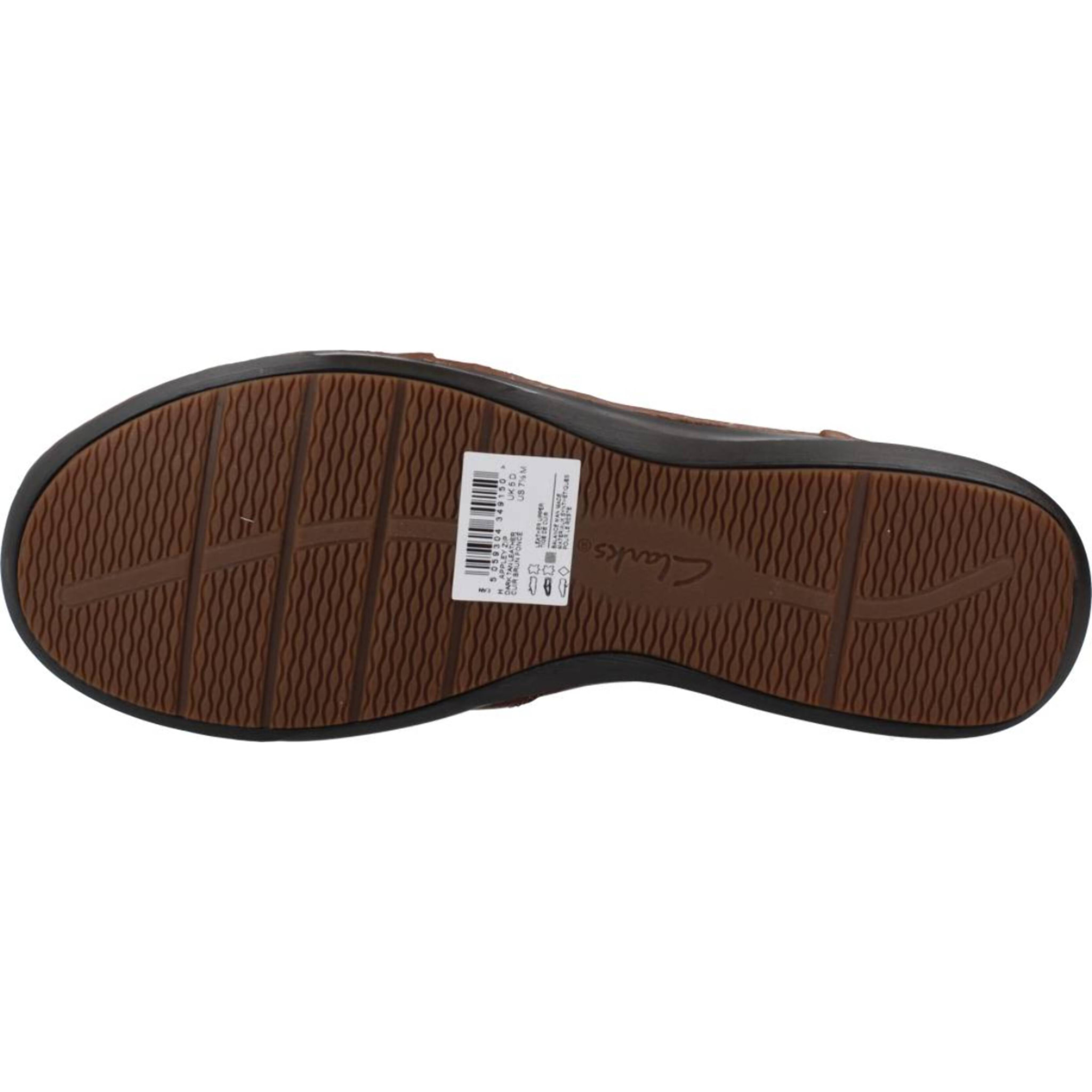 Zapatos Casual Mujer de la marca CLARKS  modelo APPLEY ZIP Brown