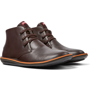 Botines - CAMPER Beetle - Marron - Cuero liso