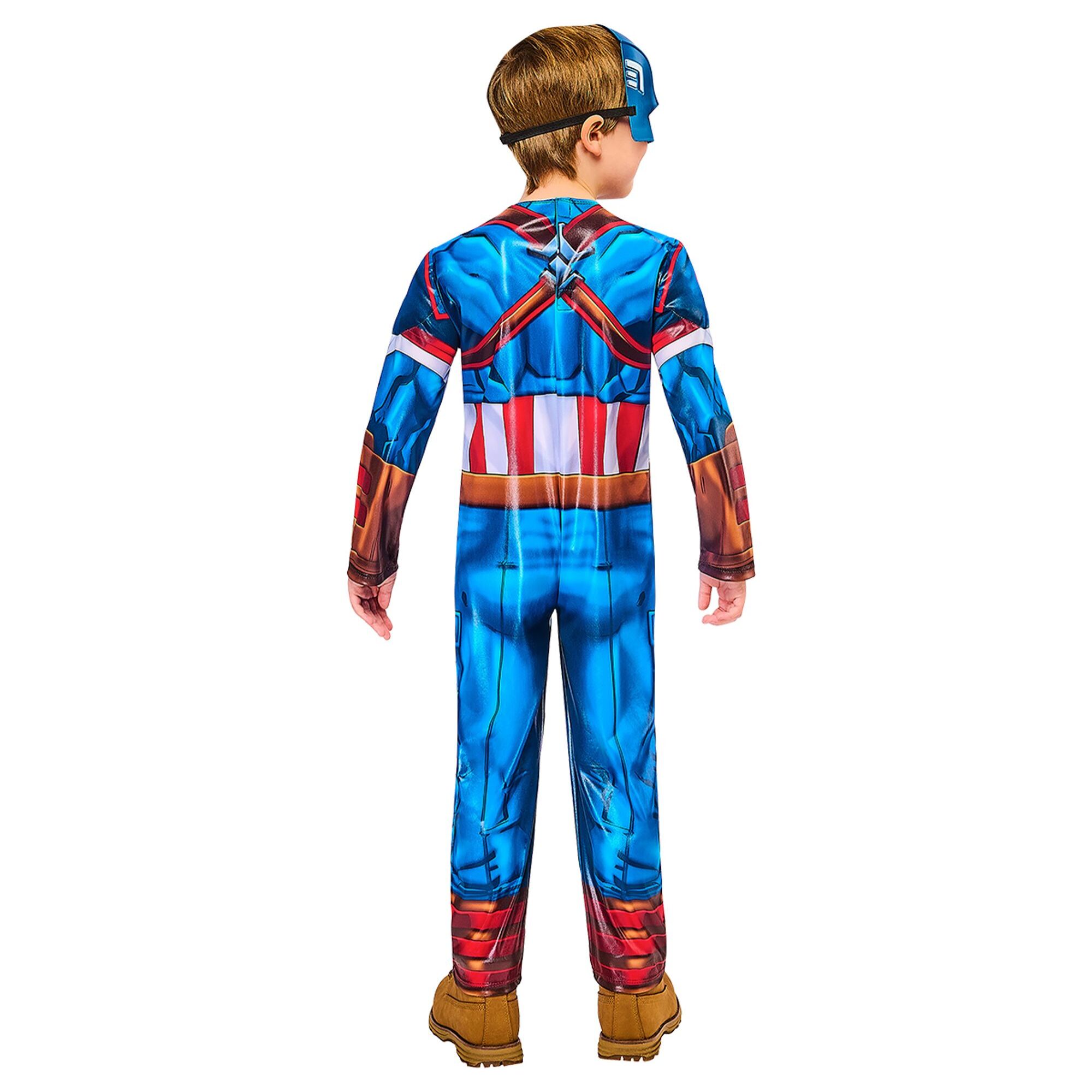 DISFRAZ CAPITAN AMERICA BLACK LINE INF