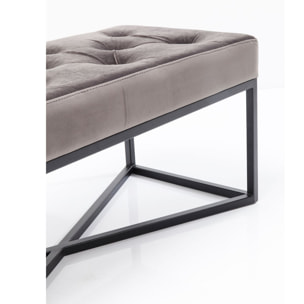 Banc Crossover gris et noir Kare Design