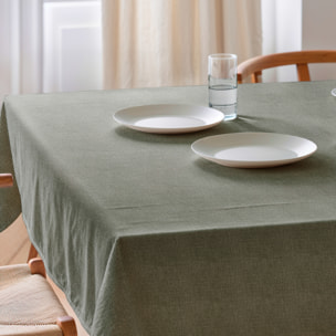 Nappe jacquard unie antitache INDRA MUSGO