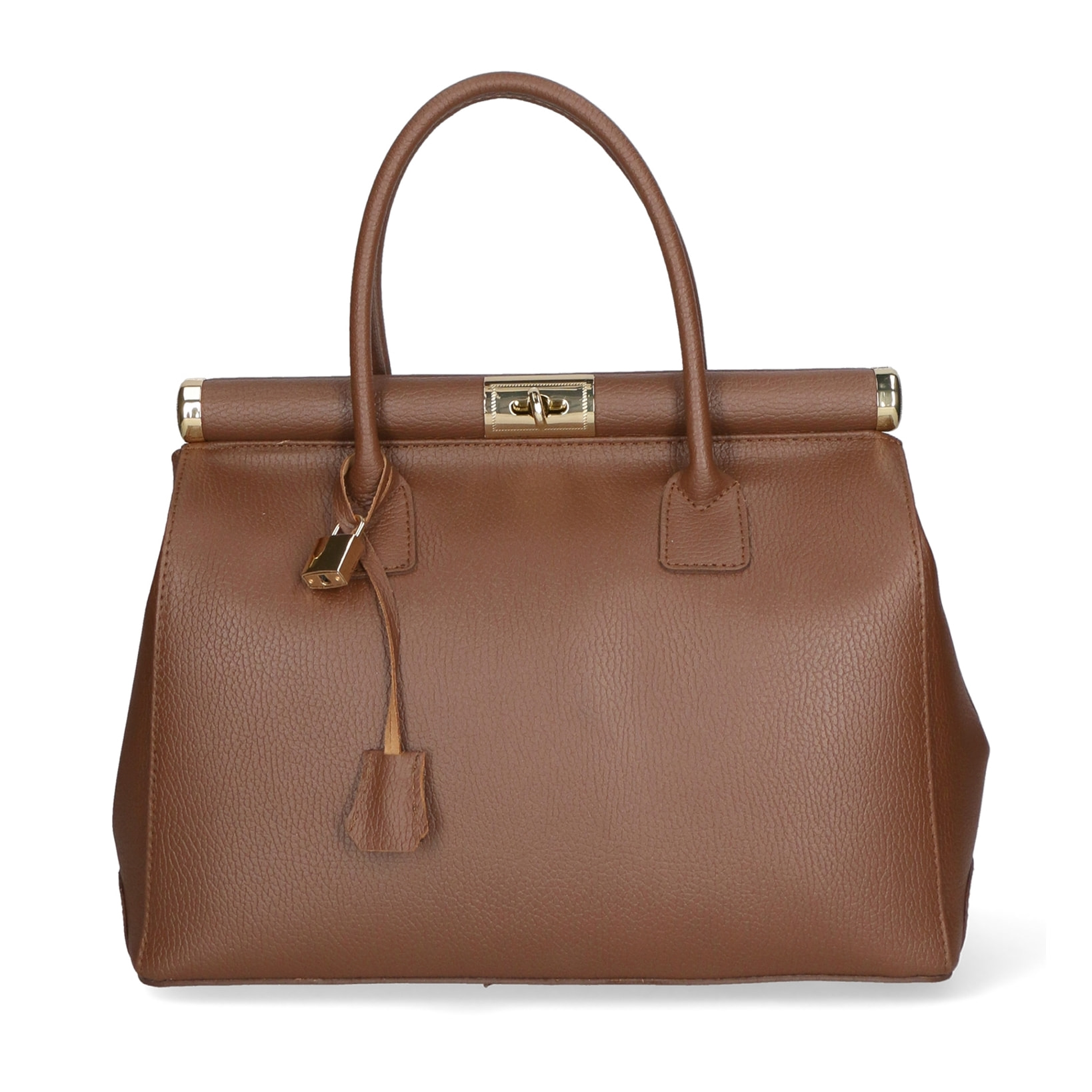 Borsa a mano da donna In Vera pelle Made in Italy 35x26x16 cm