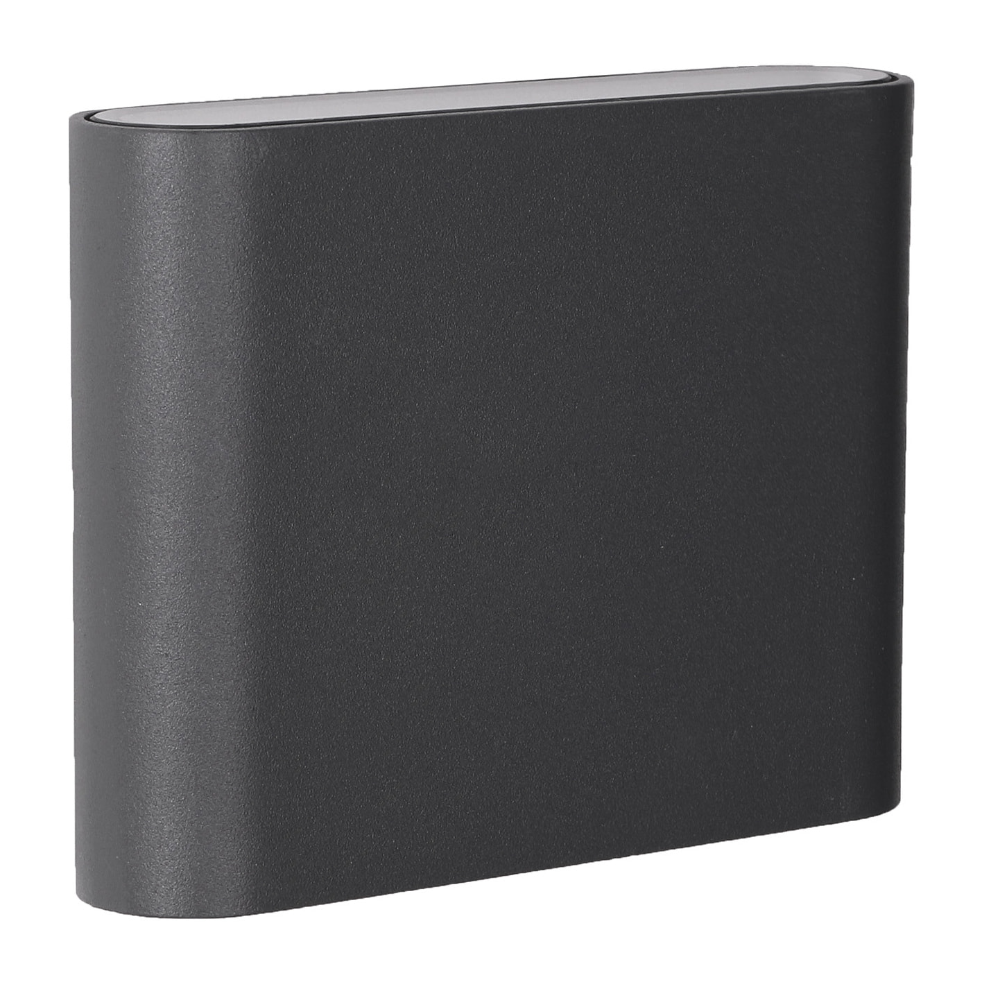 Forlight Aplique Ip65 Grove Opaque Square Led 2,6W 4000K Negro 89Lm