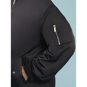 Fiorella Rubino - Bomber con imbottitura leggera - Nero