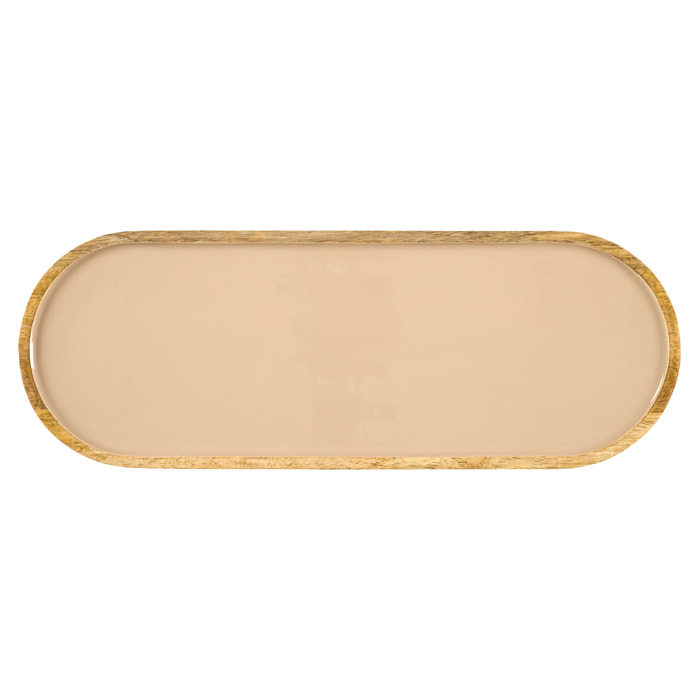 Plat De Presentation Manguier Dune Uni 50cm