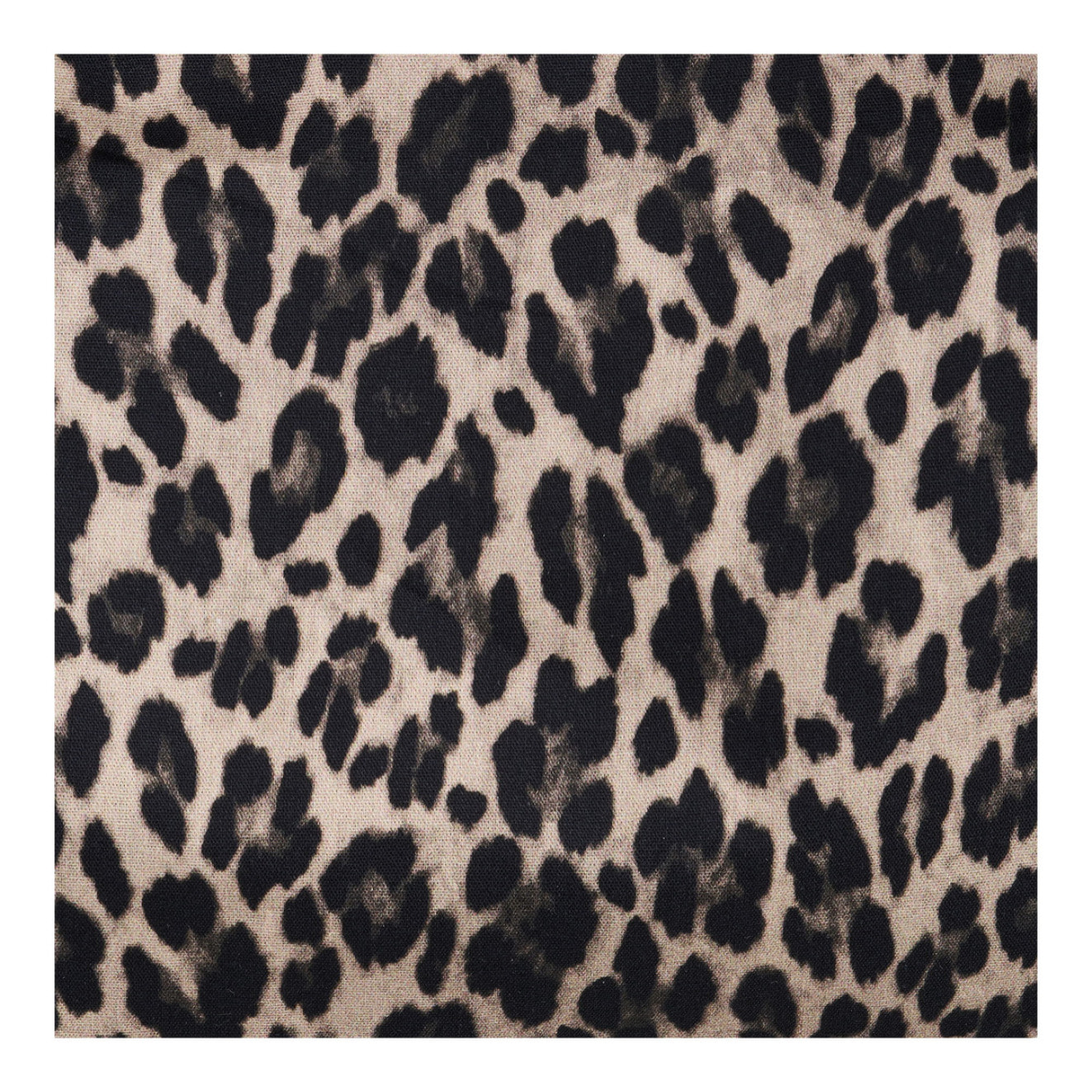 Shopper Ava in tessuto fantasia leopardata 35×39 cm