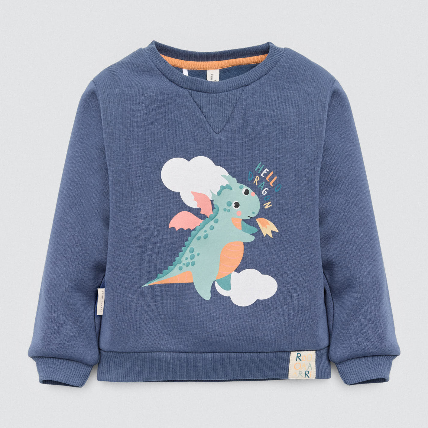 Felpa e jogger per neonato Dragon Tale