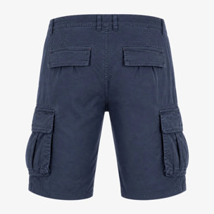 Bermuda Esercito cargo blu uomo