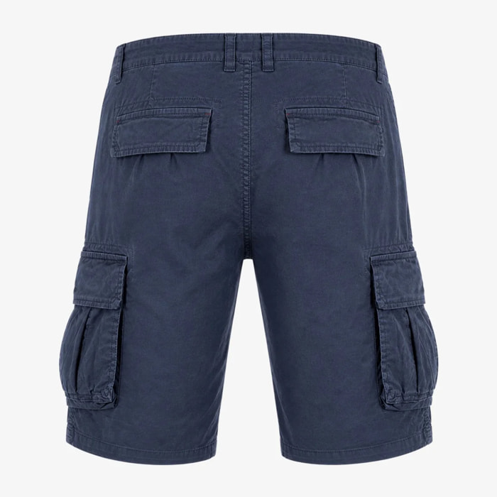 Bermuda Esercito cargo blu uomo