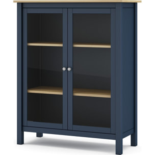 Vaisselier 2 portes en bois massif -MACHA