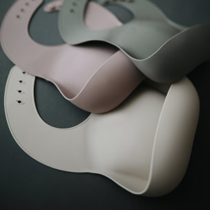 Mushie Babero Silicona Solid