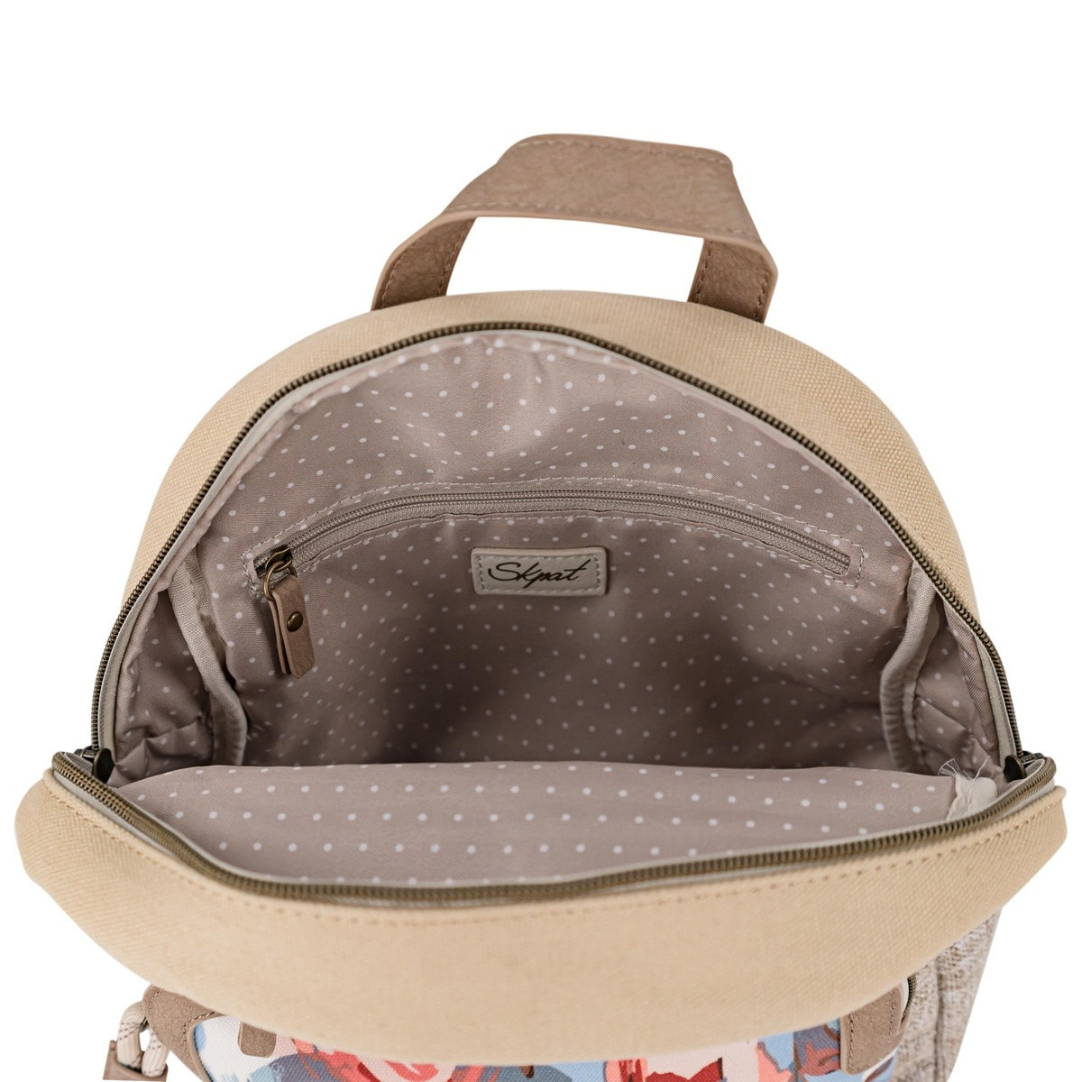 Bolso Mochila Mujer Skpat Leyre Taupe
