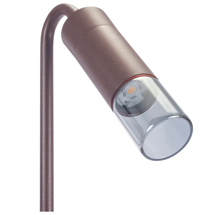 Forlight Trim baliza marrón con led blanco cálido 3000K