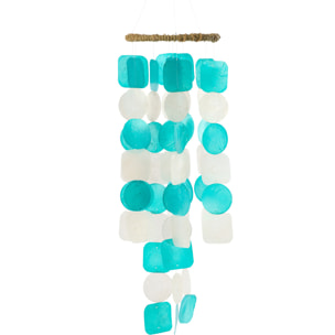 J-Line Carillon Lisa - coquillage - turquoise