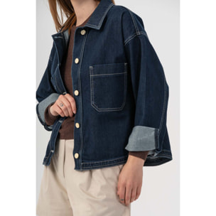 Kocca - Giacca denim over strutturata Donna