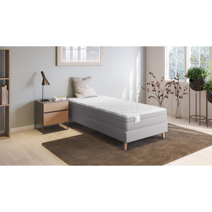 Matelas L ADORABLE , ressort ensachés, ferme, H23