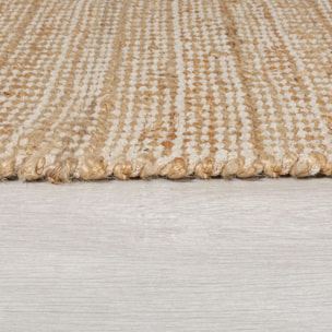 Tapis en jute de couloir LEVI