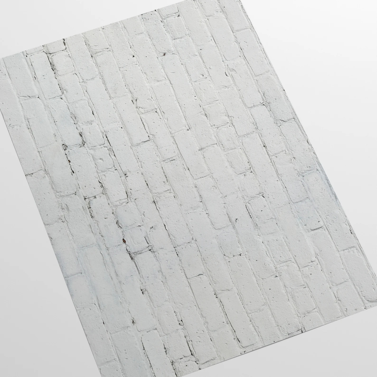 Carta da Parati Mattoni Bianchi