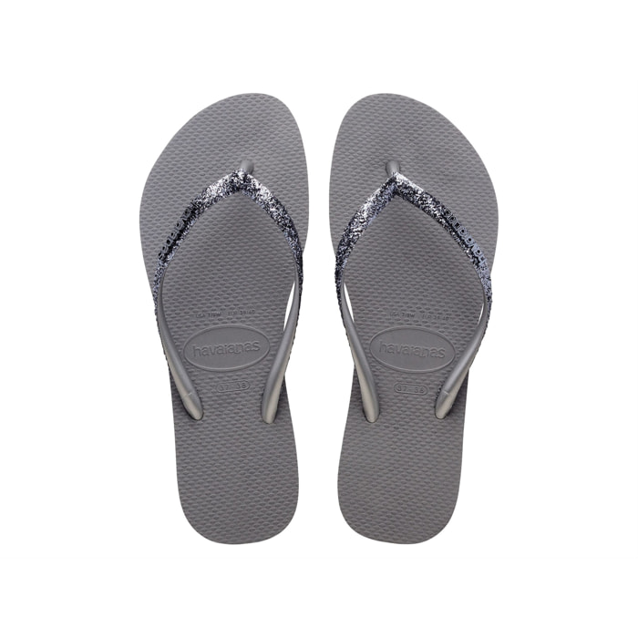 Infradito Havaianas Slim Glitter II Grigio