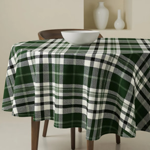 Nappe ronde anti-taches Davis Green