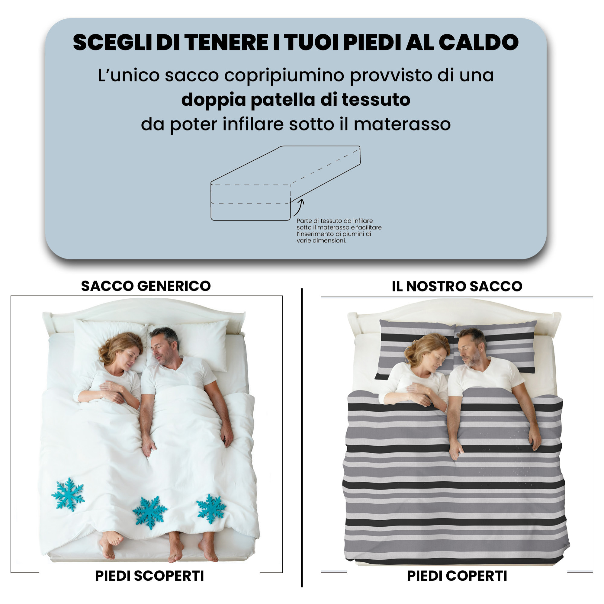 PARURE COPRIPIUMINO IDA, 100% Cotone - DEMETRA