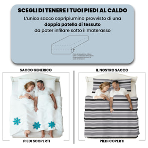PARURE COPRIPIUMINO IDA, 100% Cotone - DEMETRA