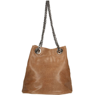Borsa a secchiello da donna - Modello Sérénité - Vera pelle - 32.0 x 28.0 x 13.0 cm