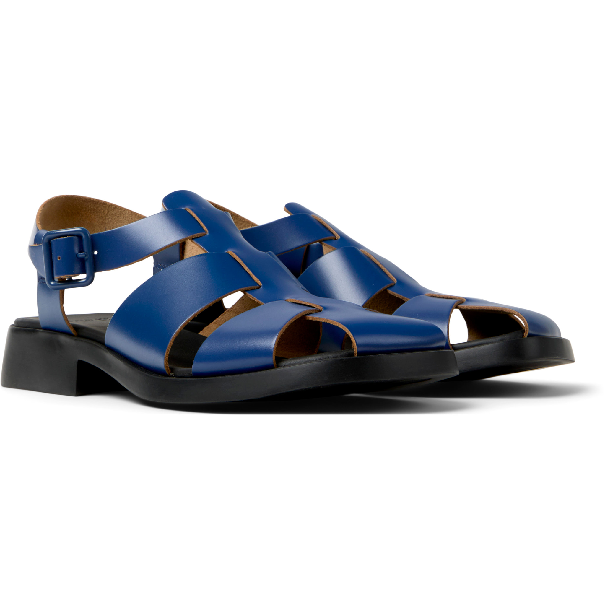 Sandalias - CAMPER Dana - Azul - Cuero liso