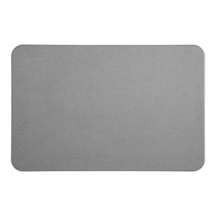 Tapis diatomite 39x60cm gris