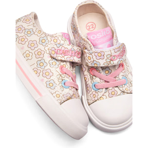 Sneakers basse per neonati che si illuminano al buio, multicolore