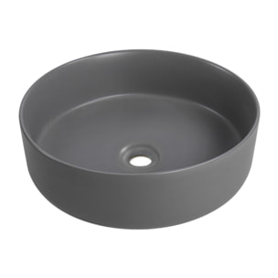 PixL 36 x 12,5 cm vasque à poser + Swiss Aqua Technologies Mood mitigeur lavabo XL + Ceramia PixL bonde (CEPX36GRMSAT285C)