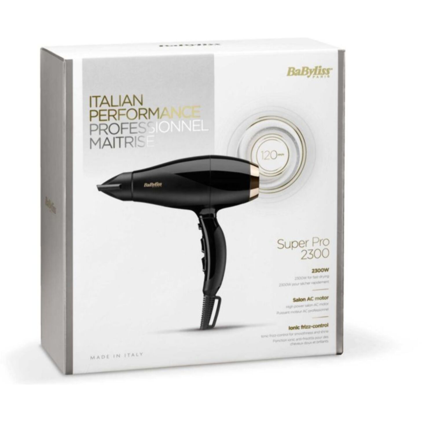 Sèche cheveux BABYLISS Super pro 2300 6714E