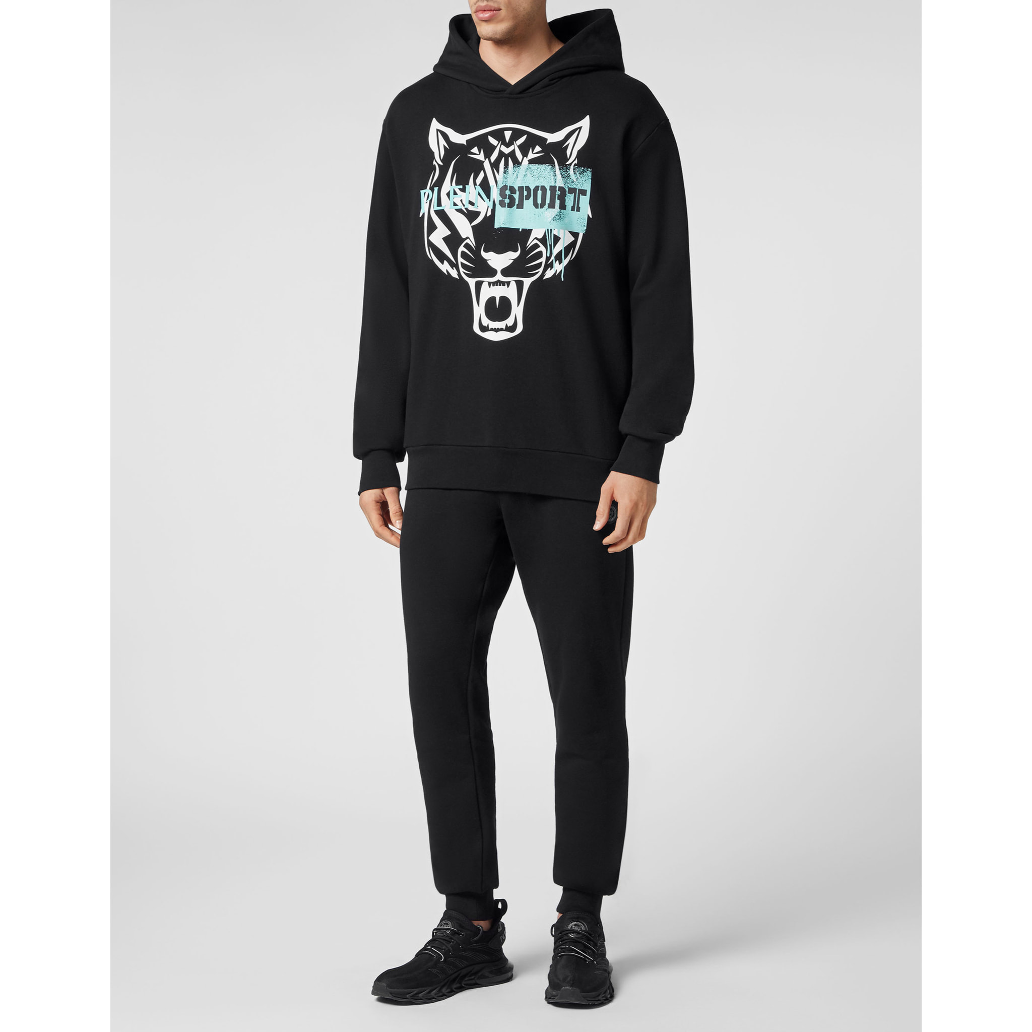 PLEIN SPORT Sudadera con capucha TIGER