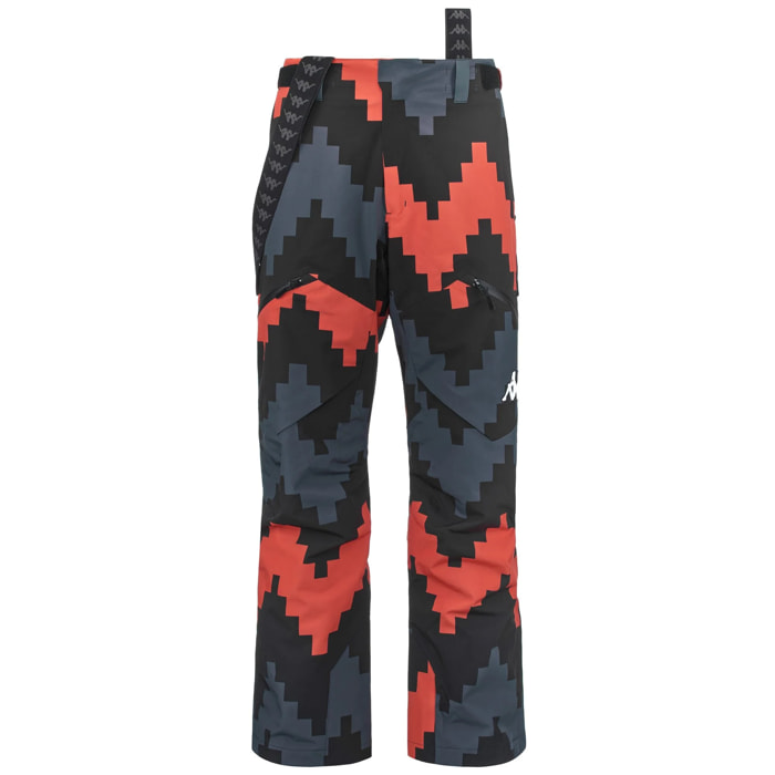 Kappa - Pantaloni Uomo Grigio - 6CENTO 622PG