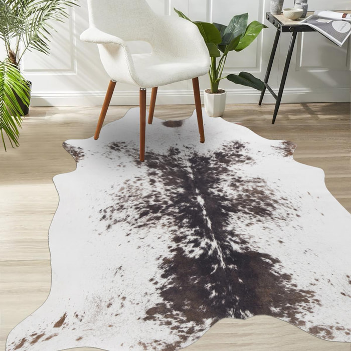 Tapis kilim tissé motif faux uni LADA