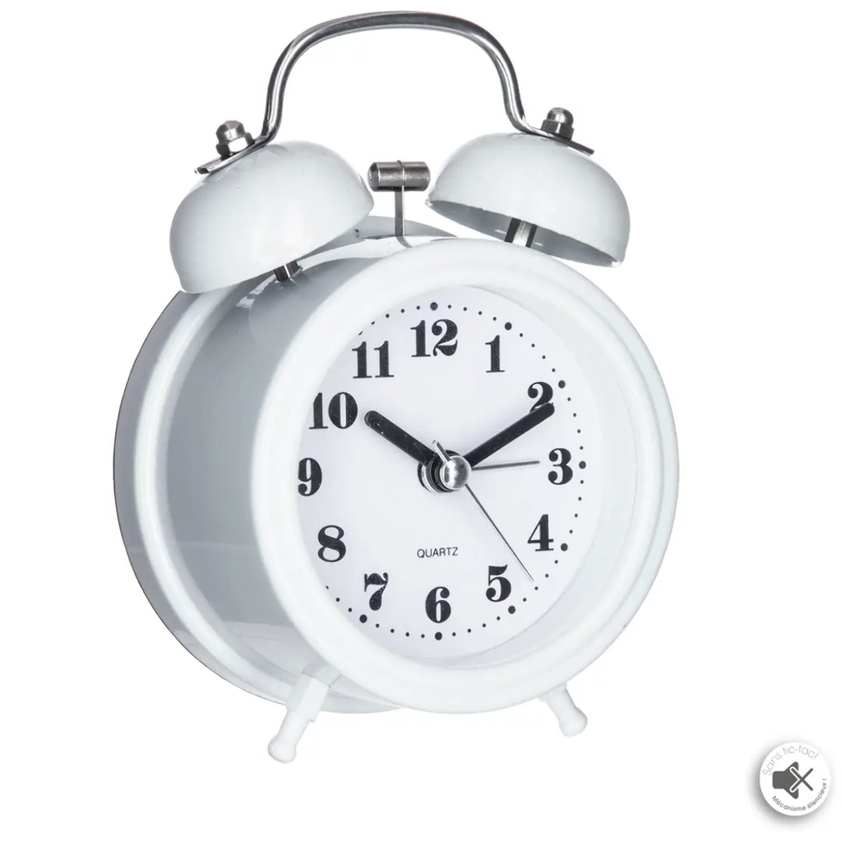 Réveil métal - H11 - 7 cm