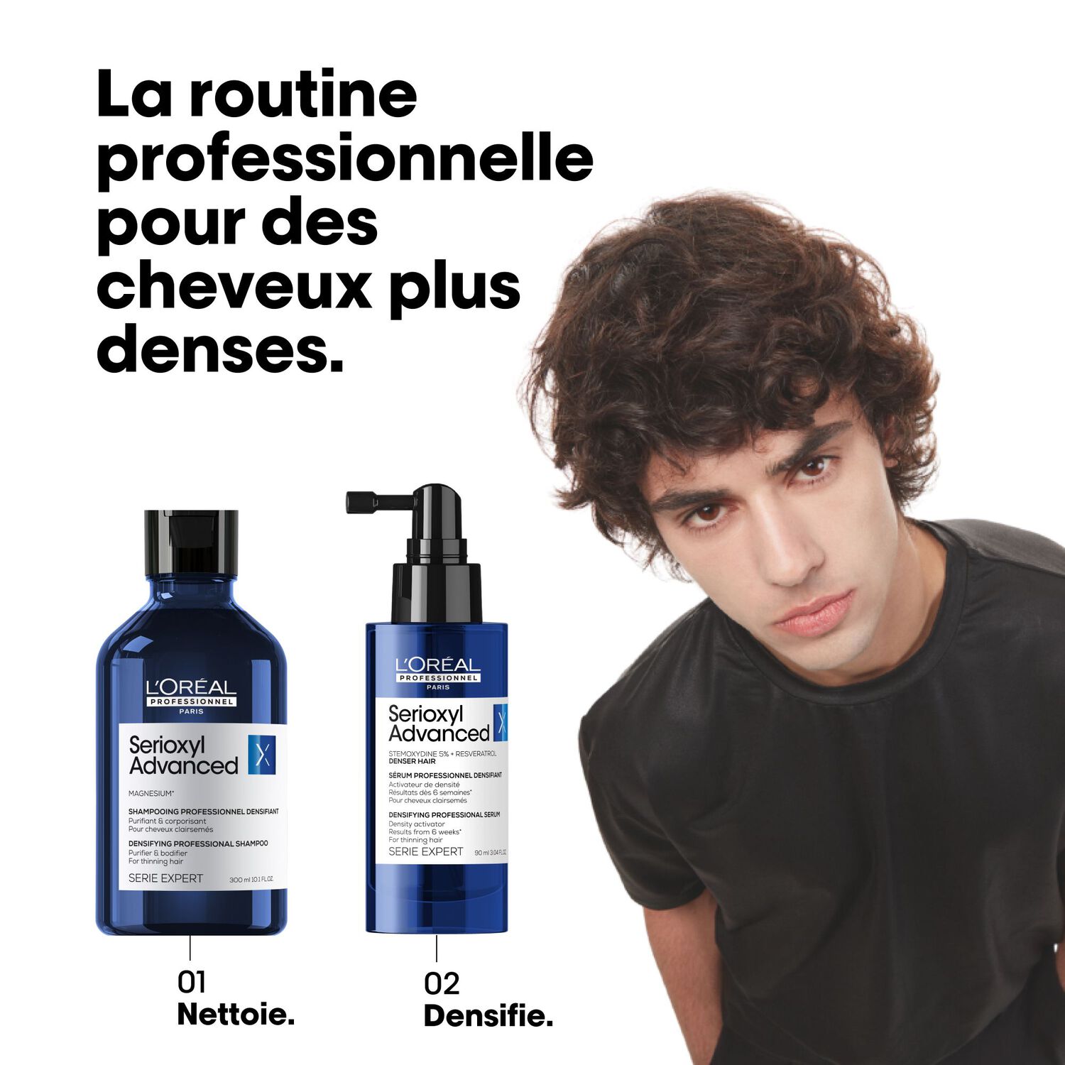 Serioxyl - Shampooing Densifiant - Cheveux Clairsemés 500 ml