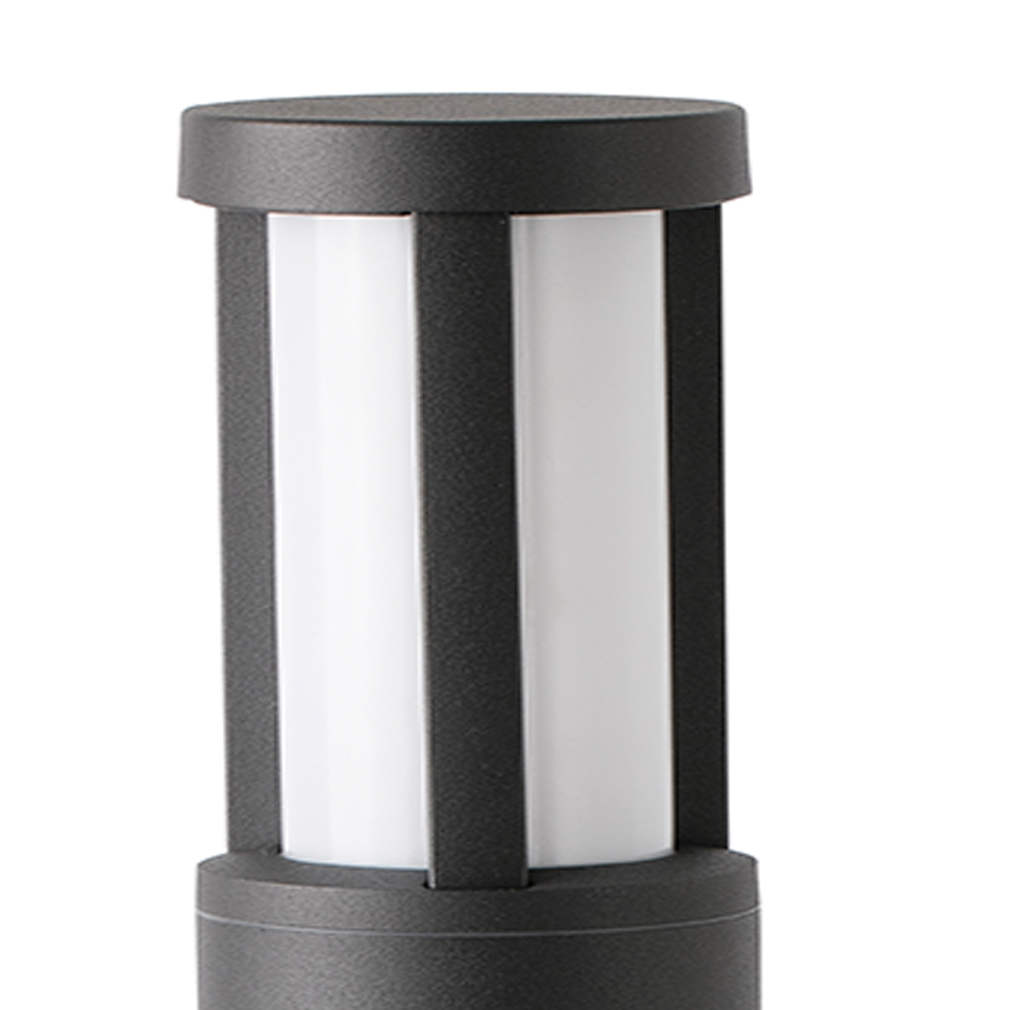 LOGAR-1 LED Lampe balise gris foncé h65cm