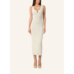 PHILIPP PLEIN Knit Day Dress MONOGRAM