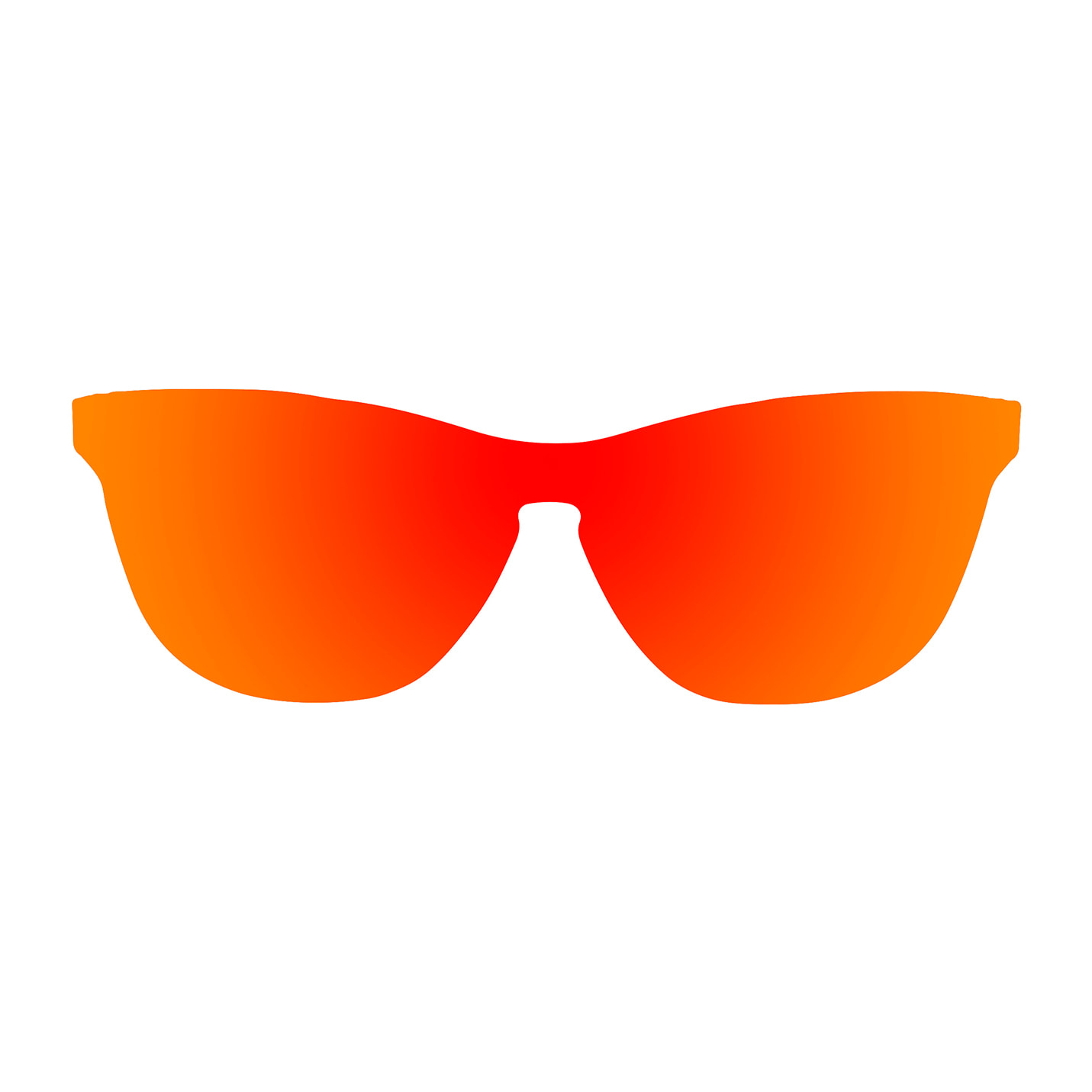 Gafas de sol OCEAN LA MISSION - Revo rojo plana espacial