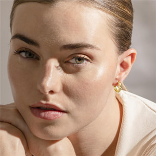 Pendientes Lux by Lux acabados oro amarillo 18k