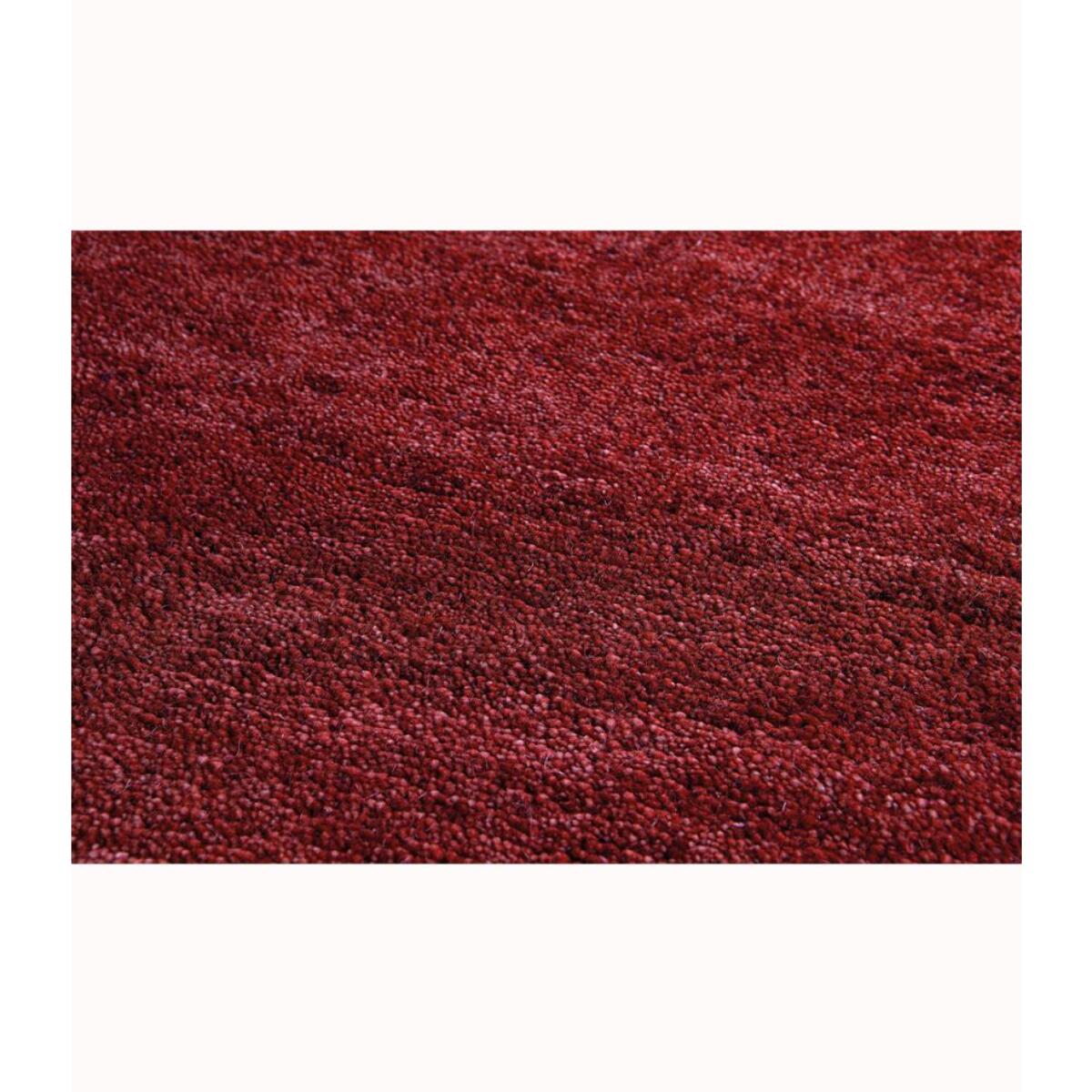 Tapis salon et chambre fait main en laine motif uni PATI