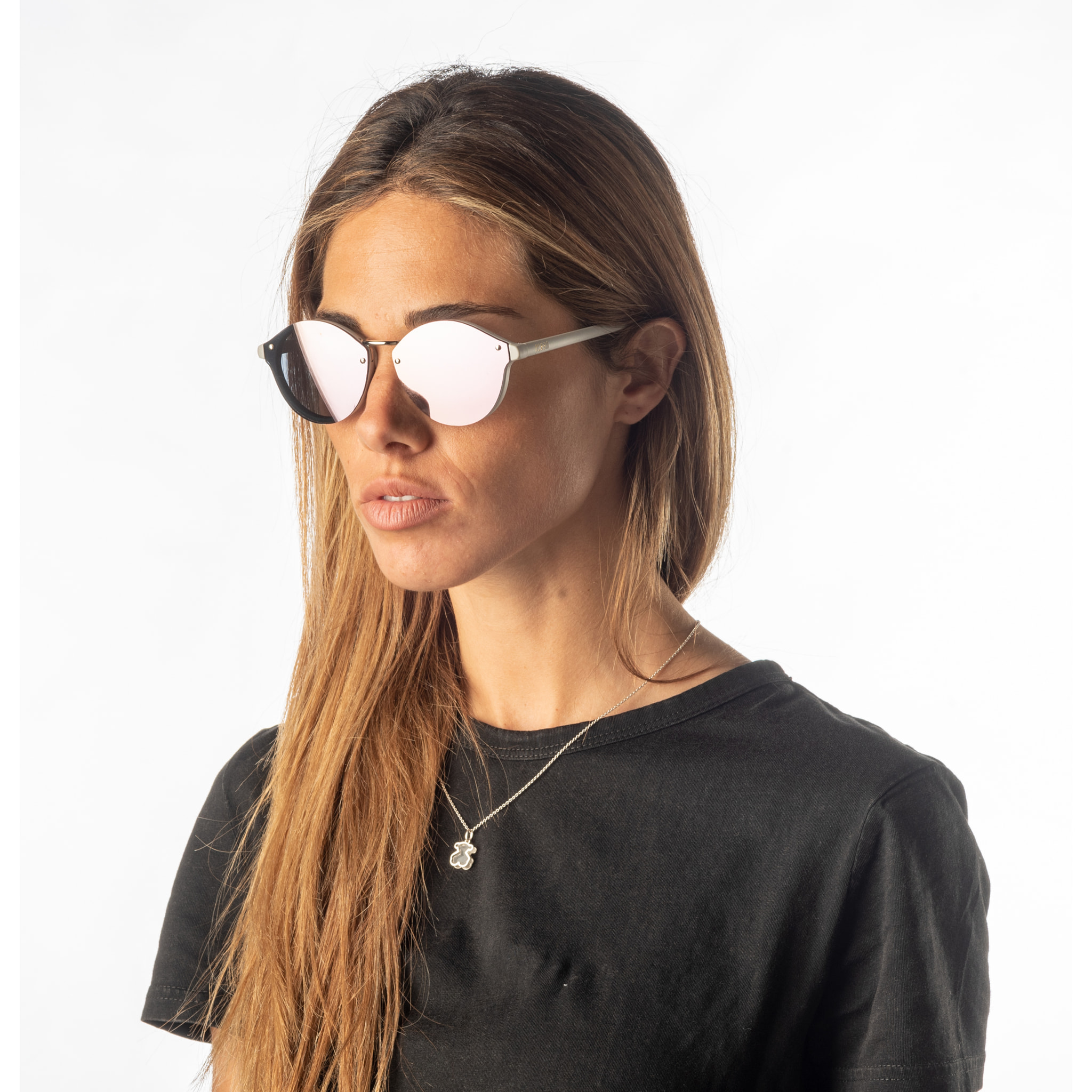 Gafas de sol OCEAN LOIRET - Gris / Plana revo rosa