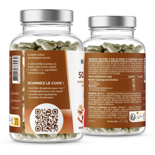 Nutri&Co Le Solaire Formule 2 en 1 Bronzage + Protection Peau - 60 gélules