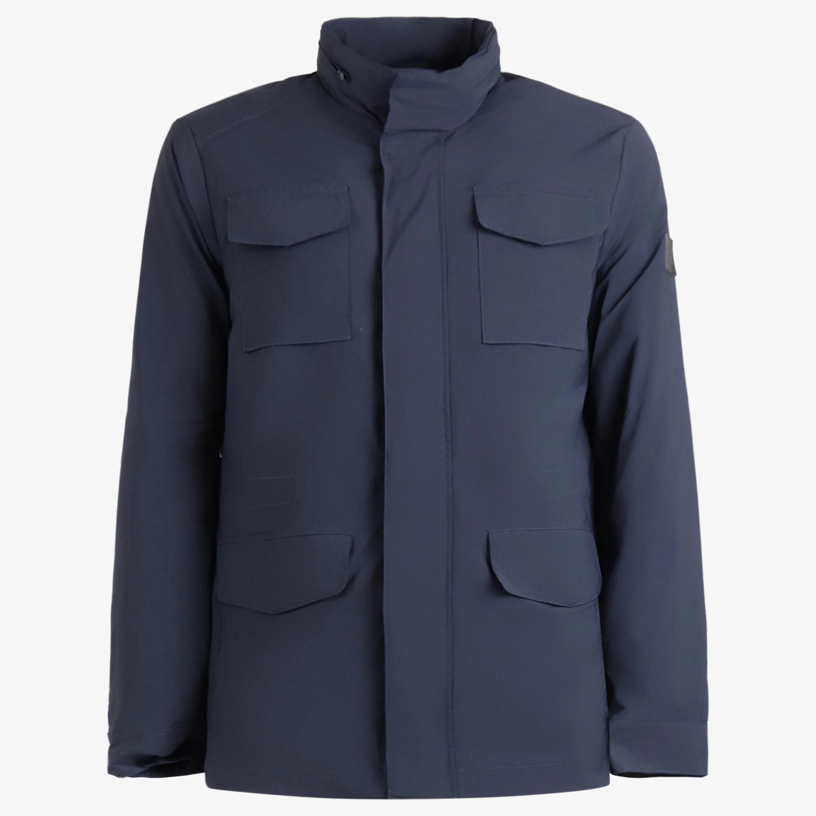 Giacca Esercito con zip blu uomo